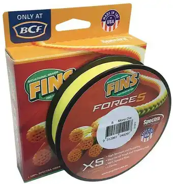 Fins Force 5 Braid Line 300yd