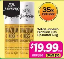 Your Discount Chemist Sol de Janeiro Brazilian Kiss Lip Butter offer