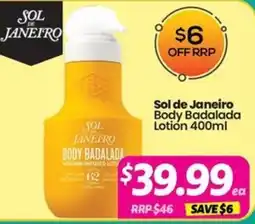 Your Discount Chemist Sol de Janeiro Body Badalada Lotion offer