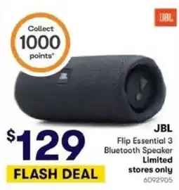 BIG W JBL Flip Essential 3 Bluetooth Speaker offer