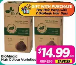 Your Discount Chemist BioMagic Hair Colour Varieties offer