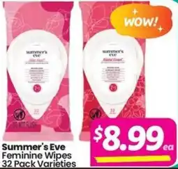 Your Discount Chemist Summer's Eve Feminine Wipes offer