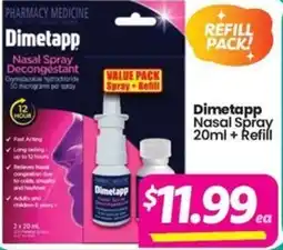 Your Discount Chemist Dimetapp Nasal Spray Decongestant offer