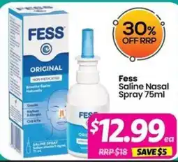 Your Discount Chemist Fess Saline Nasal Spray offer