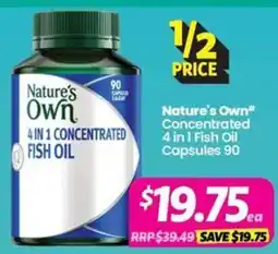 Your Discount Chemist Nature's Own 4 in 1 Concentrated Fish Oil offer