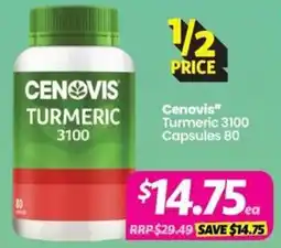 Your Discount Chemist Cenovis Turmeric 3100 offer