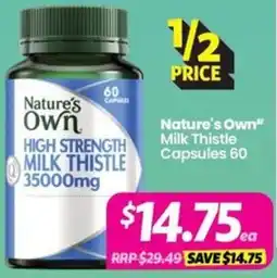 Your Discount Chemist Nature's Own High Strength Milk Thistle offer