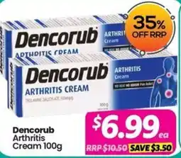 Your Discount Chemist Dencorub Arthritis Cream offer
