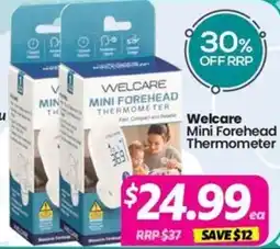 Your Discount Chemist Welcare Mini Forehead Thermometer offer