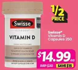 Your Discount Chemist Swisse Vitamin D Capsules offer