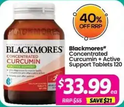 Your Discount Chemist Blackmores Concentrated Curcumin offer