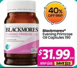 Your Discount Chemist Blackmores Evening Primrose Oil offer