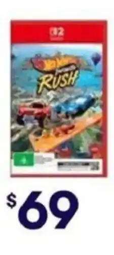 BIG W Hot Wheels Rush offer