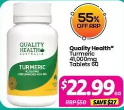 Your Discount Chemist Quality Health Turmeric offer