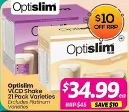 Your Discount Chemist Optislim VLCD Shake Varieties offer