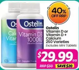 Your Discount Chemist Ostelin Vitamin D3 1000IU offer