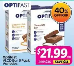 Your Discount Chemist Optifast VLCD Bar 6 Pack Varieties offer