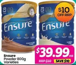 Your Discount Chemist Ensure Powder Varieties offer