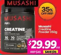Your Discount Chemist Musashi Creatine offer