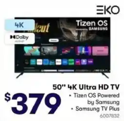 BIG W EKO 50" 4K Ultra HD TV offer