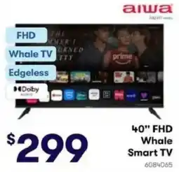 BIG W Aiwa 40" FHD Whale Smart TV offer