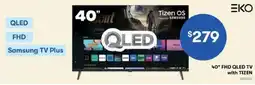 BIG W 40" FHD QLED TV with TIZEN offer