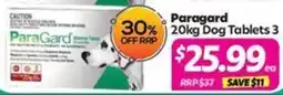 Your Discount Chemist Paragard Dog Tablets offer