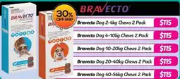 Your Discount Chemist Bravecto Dog Chews offer
