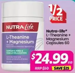 Your Discount Chemist Nutra-life L-Theanine + Magnesium offer