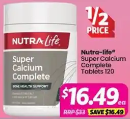 Your Discount Chemist Nutra-life Super Calcium Complete offer