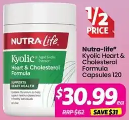 Your Discount Chemist Nutra-life Kyolic Heart & Cholesterol Formula offer