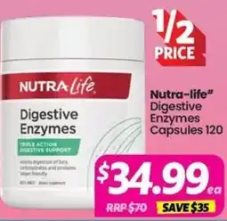 Your Discount Chemist Nutra-Life Digestive Enzymes offer