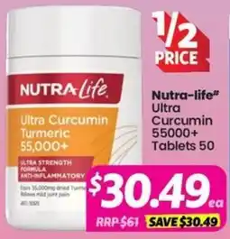 Your Discount Chemist Nutra-life Ultra Curcumin Turmeric offer