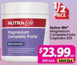 Your Discount Chemist Nutra-life Magnesium Complete Forte offer