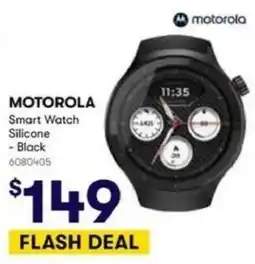 BIG W Motorola Smart Watch Silicone - Black offer