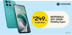 BIG W motorola g57 128gb - fluidity cyan offer