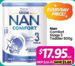 Your Discount Chemist Nan Comfort Stage 3 Toddler offer