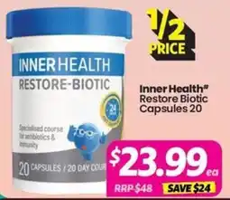 Your Discount Chemist Inner Health Restore-Biotic offer