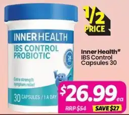 Your Discount Chemist Inner Health IBS Control Probiotic offer
