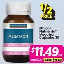 Your Discount Chemist Ethical Nutrients Mega Iron offer