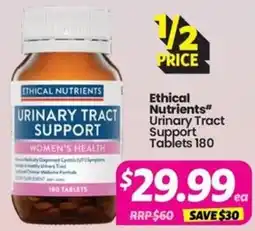 Your Discount Chemist Ethical Nutrients Urinary Tract Support Women's Health offer