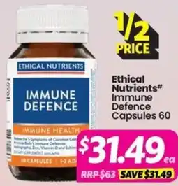 Your Discount Chemist Ethical Nutrients Immune Defence offer