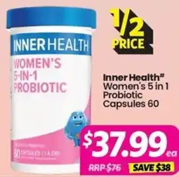 Your Discount Chemist Inner Health Women's 5 in 1 Probiotic offer