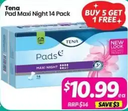 Your Discount Chemist Tena Pad Maxi Night offer
