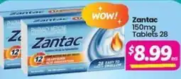 Your Discount Chemist Zantac 150mg Tablets offer