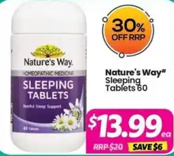 Your Discount Chemist Nature's Way Sleeping Tablets offer