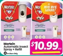 Your Discount Chemist Mortein Automatic Insect Spray + Refill offer