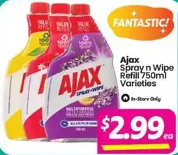 Your Discount Chemist Ajax Spray n Wipe Refill Varieties offer