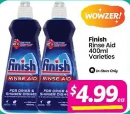 Your Discount Chemist Finish Rinse Aid Varieties offer