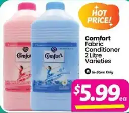 Your Discount Chemist Comfort Fabric Conditioner Varieties offer